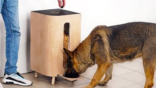 Handmade Dog Food Dispenser A Smart Solution for Meal Control [upl. by Caia819]