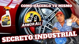 COMO HACER ALMOROL Casero  20 días de duración  Máximo brillo en tus llantas SECRETO INDUSTRIAL 🧐 [upl. by Tristan]