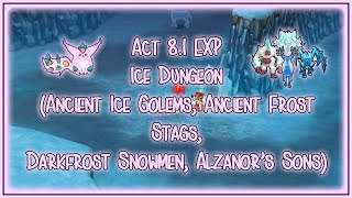 NosTale EU  Act 81 EXP Ice Dungeon  Red [upl. by Bodi792]