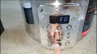 How To Fix Any Smart Rice Cooker With quotE0quot Error Code Display Message [upl. by Ecirtel]