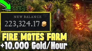 NEW WORLD Gold Farm 2023 10000 Gold Per Hour Fire Mote Eart Mote WyrdWood IronWood Cutlass Keys [upl. by Yendys]