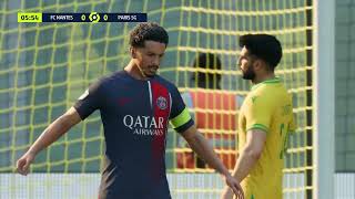 FC 24  FC Nantes  Paris SaintGermain  Ligue 1 Uber Eats  20232024 [upl. by Hendrickson]