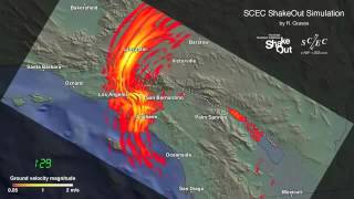 ShakeOut Scenario Simulation [upl. by Uwton]