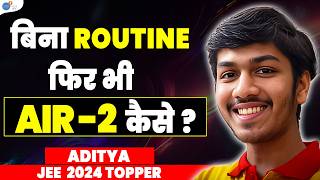 JEE Topper Aditya’s Full Strategy to Becoming AIR 2  JEE Topper Story  Josh Talks Aasha [upl. by Plath439]