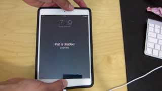 How to solve the forgotten password for iPhoneiPad Disabled mode [upl. by Fem92]