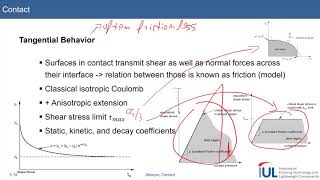 Abaqus Tutorial Contact 4 Tangential Behavior [upl. by Adohr253]