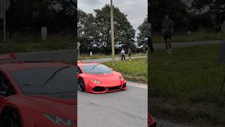 1 of 1 widebody huracan on the road lamborghini huracan v10 widebody notstock 1of1 dde 2024 [upl. by Niwde]