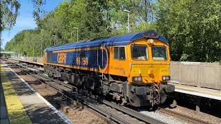 Trains at Hildenborough  SEML  13924 [upl. by Arelc]