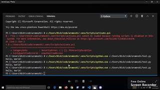 visual studio code terminal error solved [upl. by Hungarian]