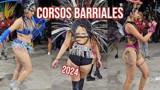 CORSOS BARRIALES CARNAVAL ARGENTINA 2024 parte 03 [upl. by Nwadal]