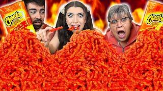 FIRST TO FINISH Flaming Hot Cheetos Wins CRAZY PRIZE [upl. by Siravrat]