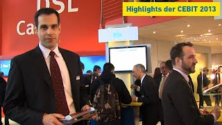 AVMPremieren von der CeBIT 2013 [upl. by Tomchay]