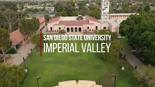 SDSU Imperial Valley Aerial Campus Tour 2022 [upl. by Azalea]