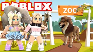 ISY und RONJA gründen einen BABY TIER ZOO  Roblox [upl. by Ule]