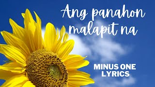 ANG PANAHON MALAPIT NA  MINUS ONE  KARAOKE  JERAMIE SANICO [upl. by Alix]