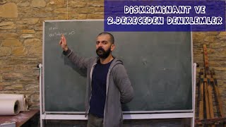 Diskriminant ve 2 Dereceden Denklemlerin KÃ¶kleri [upl. by Ydoj335]