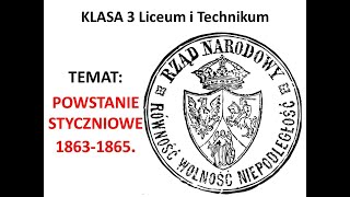 Klasa 3 LO Powstanie styczniowe 18631865 [upl. by Tonya341]