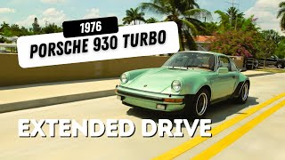 1976 Porsche 930 Turbo Full Test Drive [upl. by Hcib]