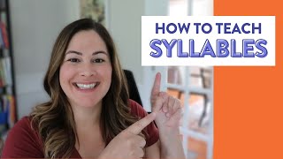 How to Teach Syllables in 2nd Grade  vowel team syllables rcontrolled syllables CLE syllables [upl. by Ijok686]