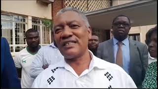 Lubinda says when he met Yo Maps amp Kidist the couple told him that they miss PF [upl. by Zebada]