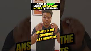 Light Reflection And Refraction  Most Important NCERT Questions  CBSE Class 10 Physics  Science [upl. by Marfe]