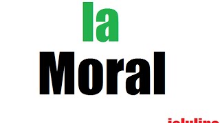 ¿Qué es la Moral  origen y definición [upl. by Eleahcim]