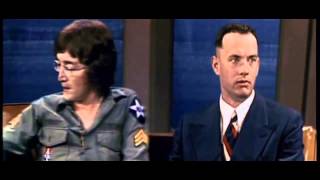 Forrest Gump Entrevista con John Lennon Mejores Escenas [upl. by Philips]