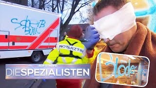 quotHier BESPRÜHT einer den Rettungswagenquot🚑GraffitiAttacke auf Spezialisten😳 Die Spezialisten  SAT1 [upl. by Torrence]