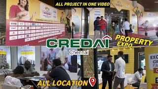 CREDAI PROPERTY EXPO 2024 TOUR😍All Project in One Video💥Naan eruken Sonthangale❤ [upl. by Hannan115]