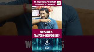 ♨️ Why and How Java is platform independent  JVM JRE amp JDK java viralshorts shorts trending [upl. by Aivil]