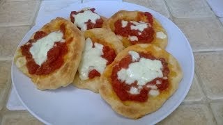 Ricetta Pizzette fritte Pizzelle Napoletane [upl. by Alfonse114]