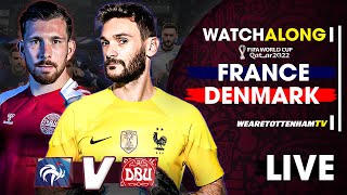 France Vs Denmark • World Cup LIVE WATCH ALONG [upl. by Jacynth]