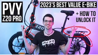 2023s BEST VALUE EBike  PVY Z20 Pro Review amp Test  UNLOCK [upl. by Ayimat]