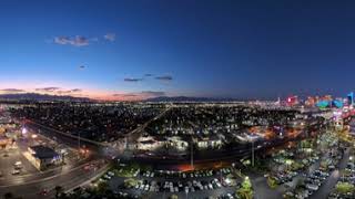 360 VR Las Vegas Sunset at Palms Place  Sunset Timelapse [upl. by Amesari]