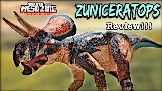 2020 Beasts of the Mesozoic Ceratopsion Series Zuniceratops Review [upl. by Nalo]