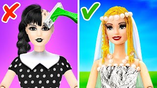 Wednesday becomes a Bride👰 Romantic Doll Story [upl. by Dillon]