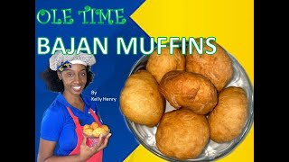 How to make BAJAN MUFFINS old fashioned style by Kelly Henry bajanrecipes bajanfood fry dumpling [upl. by Samuelson]