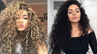 Os Cabelos Cacheados Mais Lindos Do Instagram 📷 3 Curly Hair Compilation 2018 [upl. by Anayeek295]