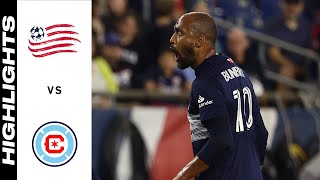 HIGHLIGHTS New England Revolution vs Chicago Fire FC  October 16 2021 [upl. by Nnylhsa898]