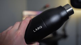 LARQ Bottle Review  The Self Cleaning Water Bottle [upl. by Latsryk550]