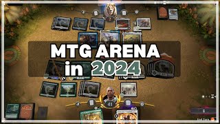 Checking out MTG Arena in 2024 [upl. by Broddy102]