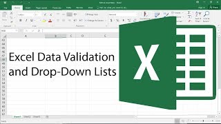 Advanced Excel  Data Validation and DropDown Lists [upl. by Asfah]