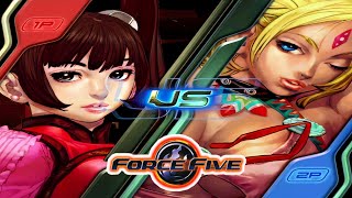 Force Five DreamcastAtomiswave  unreleased 2004  Yang MeiLing gameplay [upl. by Necyla201]