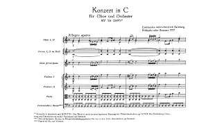 Mozart Oboe Concerto in C major K 314271k with Score [upl. by Zoha]