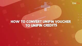 How To Convert UniPin Vouchers to UniPin Credits on UniPincom [upl. by Yknip286]