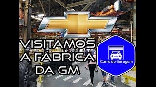 VISITAMOS A FÁBRICA DA CHEVROLET EM SJC  Fabricação da S10 Trailblazer e motores [upl. by Tarrel]