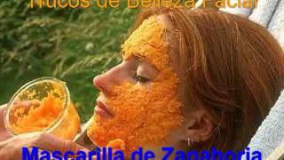 Mascarilla de Zanahoria  Mascarillas caseras para la cara [upl. by Adirehs]