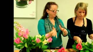 Tutorial at Pearsons School of Floristry [upl. by Brooke]