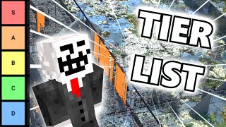 The OFFICIAL 2b2t Tier List Famous Minecraft Bases [upl. by Gurtner]