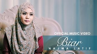 Najwa Latif  BIAR   Official Music Video   NajwaLatif [upl. by Milka]